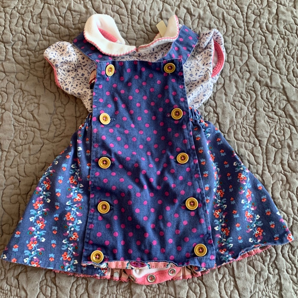 Matilda Jane set with bloomers 6/12 months
